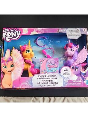Hasbro My Little Pony Playset Twilight Sparkle Sunny Starscout 26 Accessories